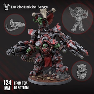Gharghkool &#39;Da Big Wrecka - DakkaDakka.Store - Tabletop Wargaming Miniature Sci-Fi/Fantasy/Daemon - 28mm/30mm Tabletop model kit