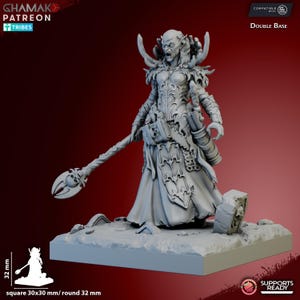 Path Of Death Vampire - Ghamak - Tabletop Wargaming Miniature Sci-Fi/Fantasy/Daemon - 28mm/30mm Tabletop model kit