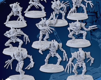 Rippers (10 models) - Ghamak - Tabletop Wargaming Miniature Sci-Fi/Fantasy/Daemon - 28mm/30mm Tabletop model kit