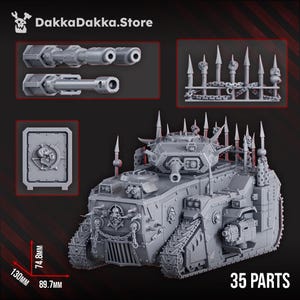 Frantic Crusher - DakkaDakka.Store - Tabletop Wargaming Miniature Sci-Fi/Fantasy/Daemon - 28mm/30mm