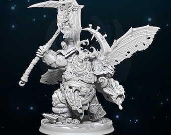 Plague Father - Den of Imagination - Bordmodell för krigsspel, Sci-Fi/Fantasy/Daemon - 28 mm/30 mm bordsmodellbyggsats