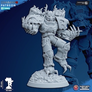 Warped Claws (5 models) - Ghamak - Tabletop Wargaming Miniature Sci-Fi/Fantasy/Daemon - 28mm/30mm Tabletop model kit
