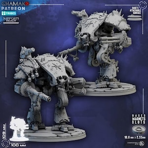 Hell Hounds - Ghamak - Tabletop Wargaming Miniature Sci-Fi/Fantasy/Daemon - 28mm/30mm Tabletop kit