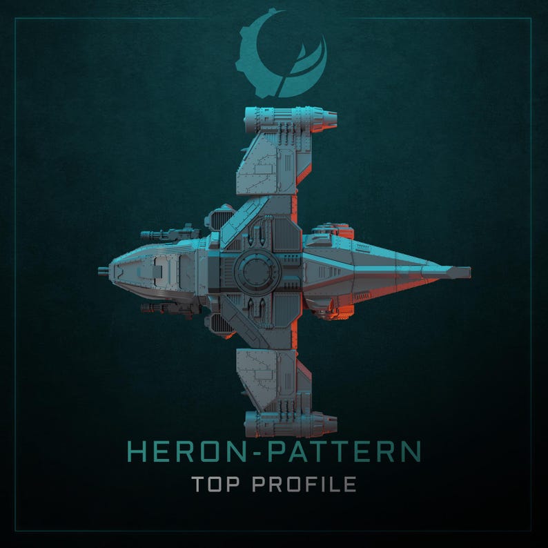 Heron-pattern VTOL Assault Carrier - Maelstrom Designworks - Tabletop ...