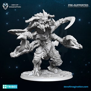 Hive Kelth Ultrafex Prime - Den of Imagination - Tabletop Wargaming Miniature Sci-Fi/Fantasy/Daemon - 28mm/30mm Tabletop model kit