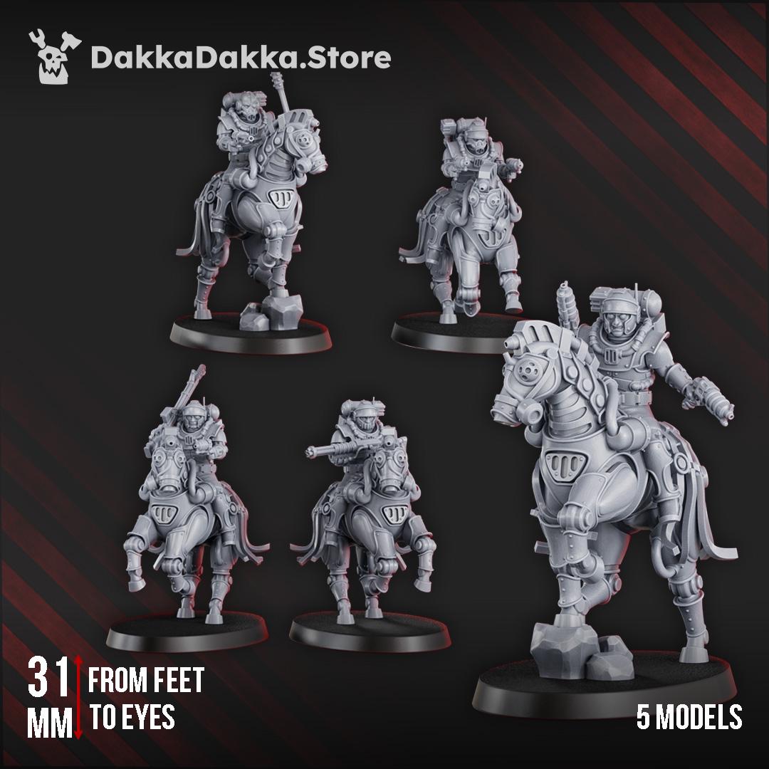 Warhammer 40K: Pezzi Serberys Raiders – Adeptus Mechanicus – Nuovo Non Assemblabili