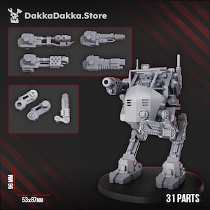 The Phaeton Stomper Mech - DakkaDakka.Store - Tabletop Wargaming Miniature Sci-Fi/Fantasy/Daemon - 28mm/30mm Tabletop kit