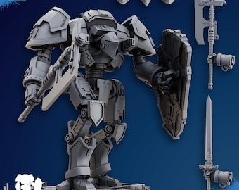 Guardian Titan - Ghamak - Tabletop Wargaming Miniature Sci-Fi/Fantasy/Daemon - 28mm/30mm Tabletop model kit
