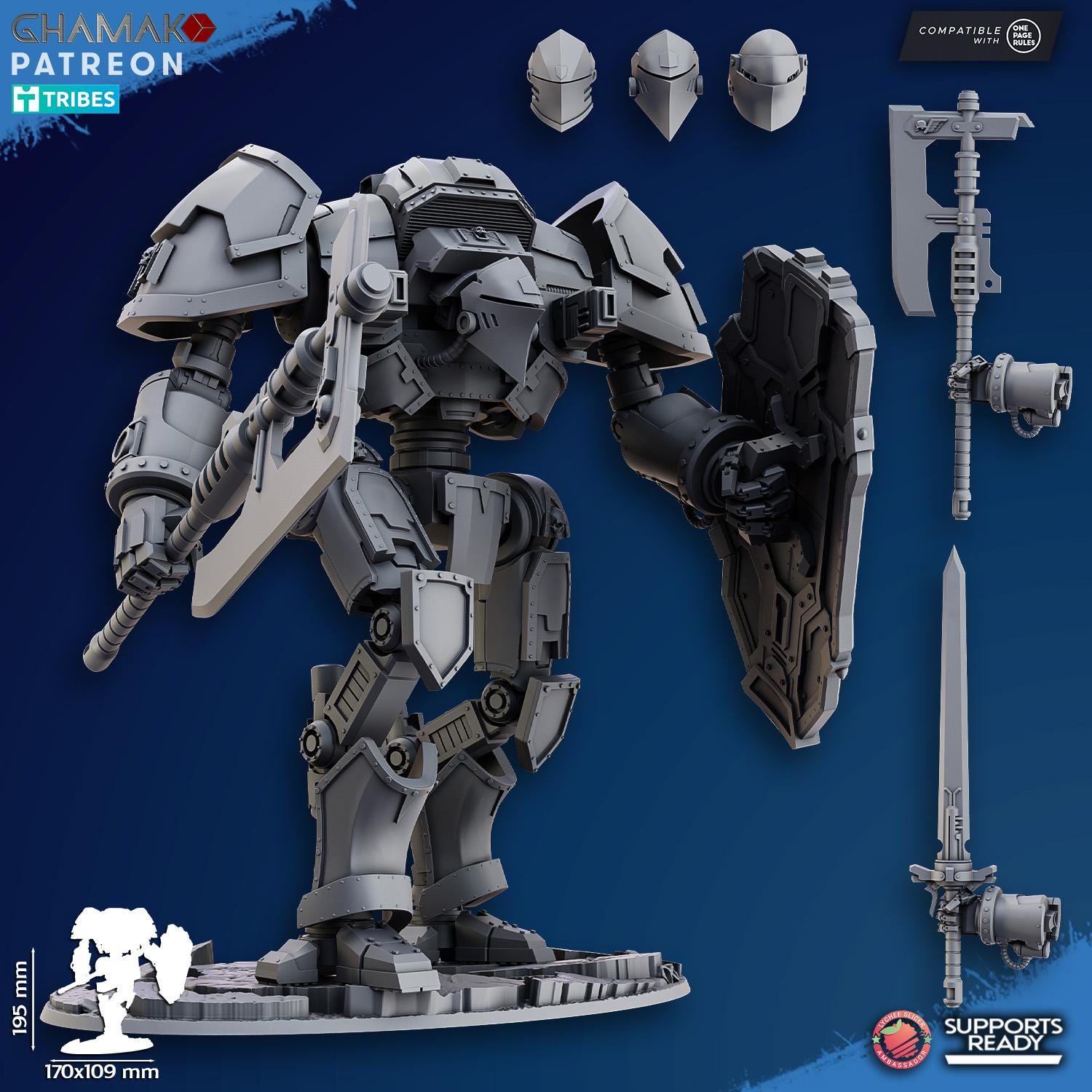 Imperial knight armiger - Etsy 日本