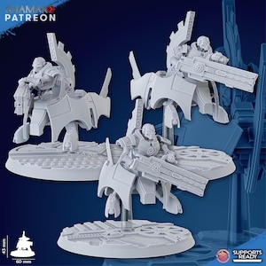 3 x Flying Undying - Ghamak - Tabletop Wargaming Miniature Sci-Fi/Fantasy/Daemon - 28mm/30mm Tabletop model kit