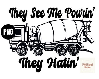 Heavy Machinery PNG, Sublimation Transfer, Digital Image