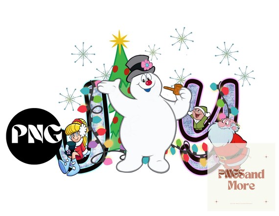 Frosty Png, Christmas png, Sublimation Transfer, Digital Image