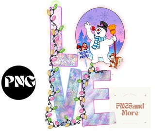 Frosty Png, Christmas png, Sublimation Transfer, Digital Image