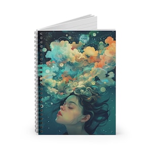 Cosmic Dreams Personal Journal, Self Care Journal, Tagebuch, Schulbuch, Gedichte, Einkaufslisten, KOSTENFREIER VERSAND