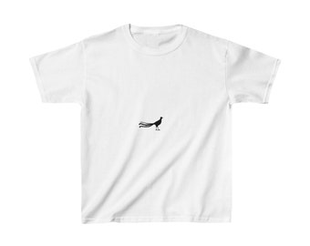 Kids Heavy Cotton™ Tee Lyrebird Shirt | Unisex Shirt | Birthday Gift | Office Gift | Stylish Shirt | Aussie | Animal Lover | Bird Lover