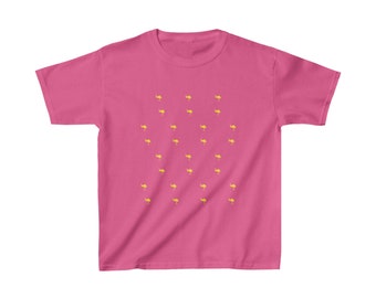 Kids Heavy Cotton™ Tee | Emu Children's T shirt| Birthday Gift | Emu T-shirt | Aussie Animal | Animal Lover | Emu Lover