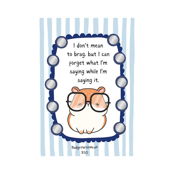 A5 Scratch Off for Cash Stuffing | Funny Adult Humor Savings Challenge for Savings Binder | Money Challenge | Paycheck Budget
