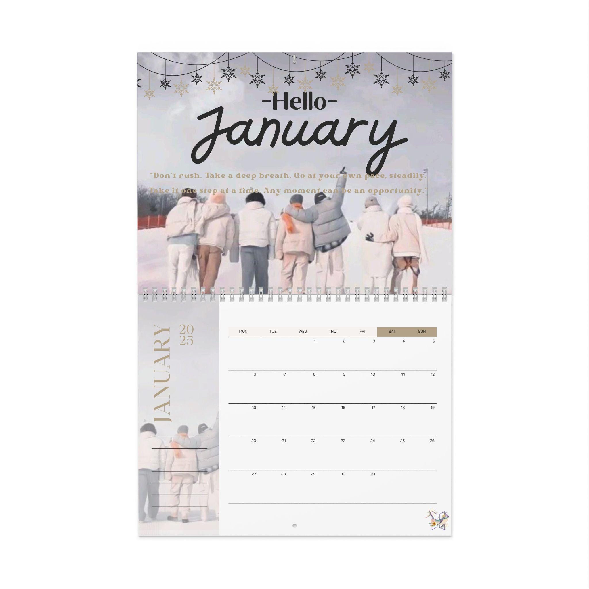 Bts Calendar - Etsy