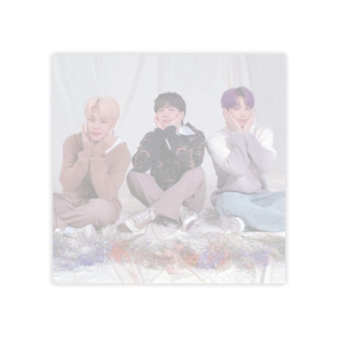 BTS Note Pads || BTS Sticky Notes - Etsy