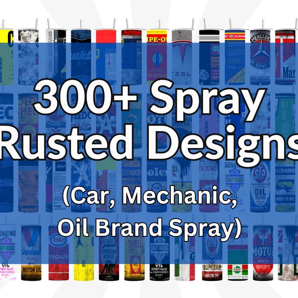 300+ Car Mechanic Oil Filter Bundle Tumbler Wrap, Bestseller Tumbler, Automotive tumbler wrap, Rusted Spray Tumbler, Oil Spray Tumbler