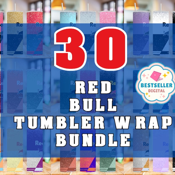 20oz Tumbler Wrap Bull Bundle x 30 colours digital download PNG subliamtion, bestseller tumbler