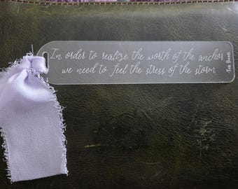 Etched Bookmark, Corrie Ten Boom, Gift