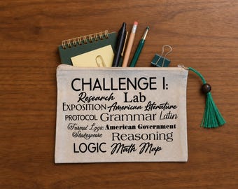 Challenge I Strands- Zipper bag