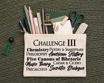 CC Challenge 3 Zippered Bag