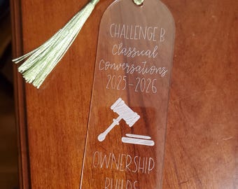 CHALLENGE B Classical Conversations Bookmark Gift