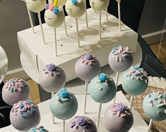 CakePops for birthday, baby shower or Other events. Homemade/sweets/pops/cakeballs