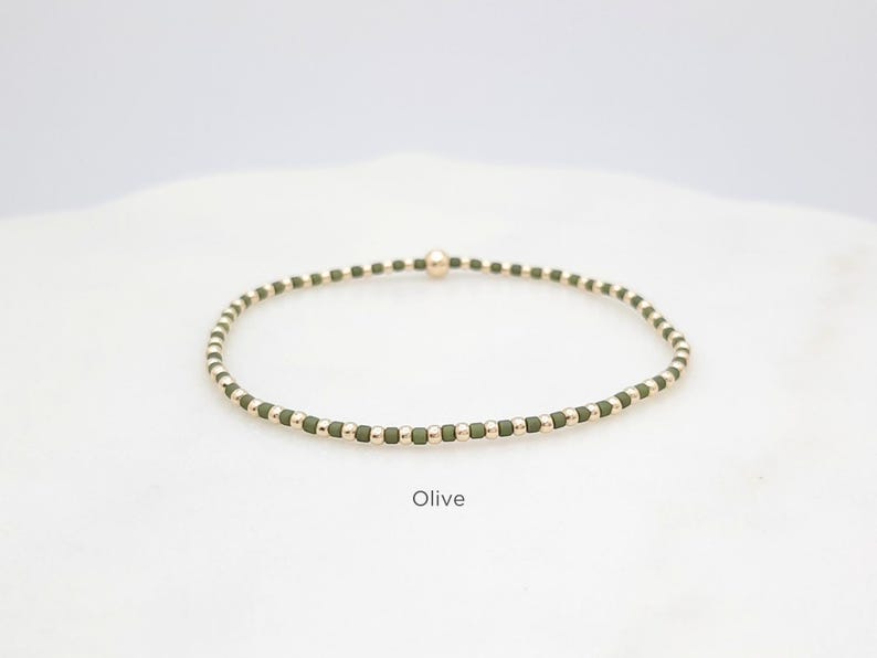 Stretch Jade Bracelet With 'POWER' Letters - 6mm Beads, Elastic, Four Leaf Clover Charm, Empowering Gift For Women & Men