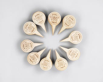 Charcuterie Board Food Picks, Personalized Custom Wood Cheese Pick, Logo Picks, Cupcake Picks, Charcuterie Cup Sticks, Food Label