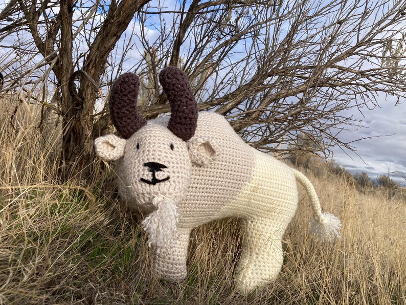 Buffalo Crochet Stuffed Animal Pattern Etsy