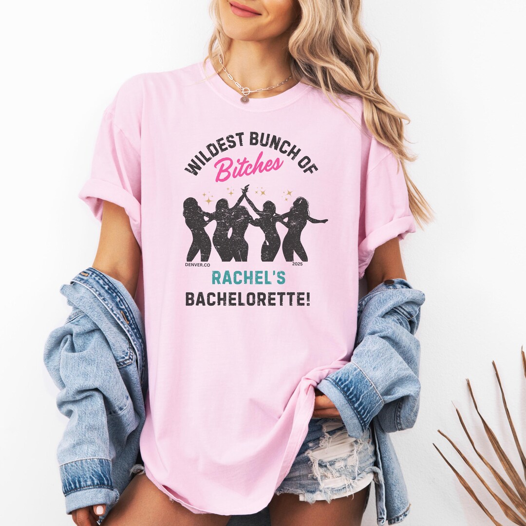 Funny Drinking Bachelorette Shirt, Custom Location and Name ...