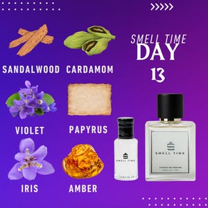 Day Thirteen Unisex Perfume: Woody Leather Scent - Handmade Extrait de Parfum