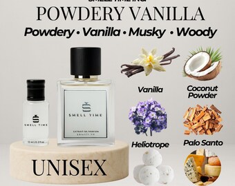 Powdery Vanilla Extrait de Parfum – Soft Vanilla Musk Scent