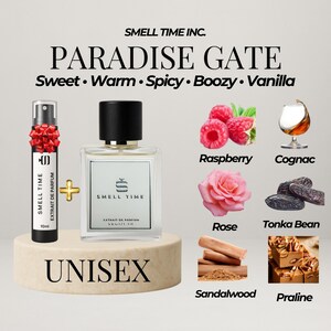 Paradise Gate Fragrance Spray: Cognac, Vanilla & Rose - Handmade in USA
