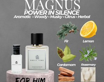 MAGNUS – Luxury Extrait de Parfum | Fresh Aromatic Woody Scent