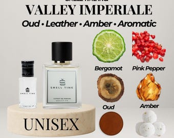 Valley Imperiale – Oud Leather Amber Extrait de Parfum | Bold, Elegant & Long-Lasting Unisex Scent