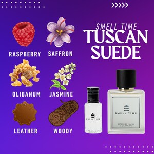 Tuscan Suede | Bold Leather & Amber Fragrance | Smell Time USA