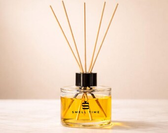 Reed Diffuser for Home & Office – Long Lasting, Alcohol-Free | Smell Time