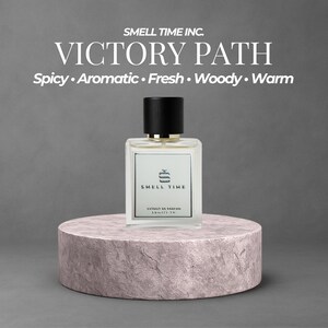 Victory Path | Spicy, Woody & Aromatic Scent | Long-Lasting Handmade Perfume | Smell Time USA 50ml/1.7fl oz Spray