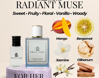 Radiant Muse - Tropical Mango Vanilla Perfume: Exotic Scent