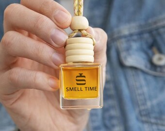Car Air Freshener Custom Fragrance 8ml | Choose Your Favorite Perfume Scent | Personalized Hanging Diffuser