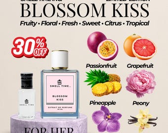 Blossom Kiss Extrait de Parfum – Fruity Floral Fresh Perfume