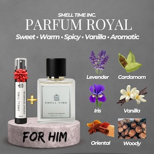 Parfum Royal – Warm Spicy & Vanilla Masculine Fragrance | Smell Time USA