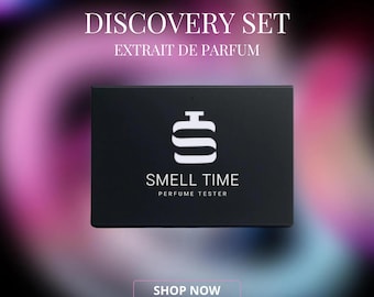 Luxury Perfume Sample Set: Extrait de Parfum Sprays - Smell Time USA