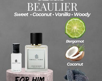 Beaulier Extrait de Parfum – Coconut Vanilla Tropical Scent