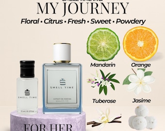 My Journey White Floral Vanilla Perfume – Elegant Long Lasting Scent for Women