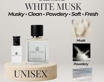 White Musk Perfume: Soft Powdery Clean Scent